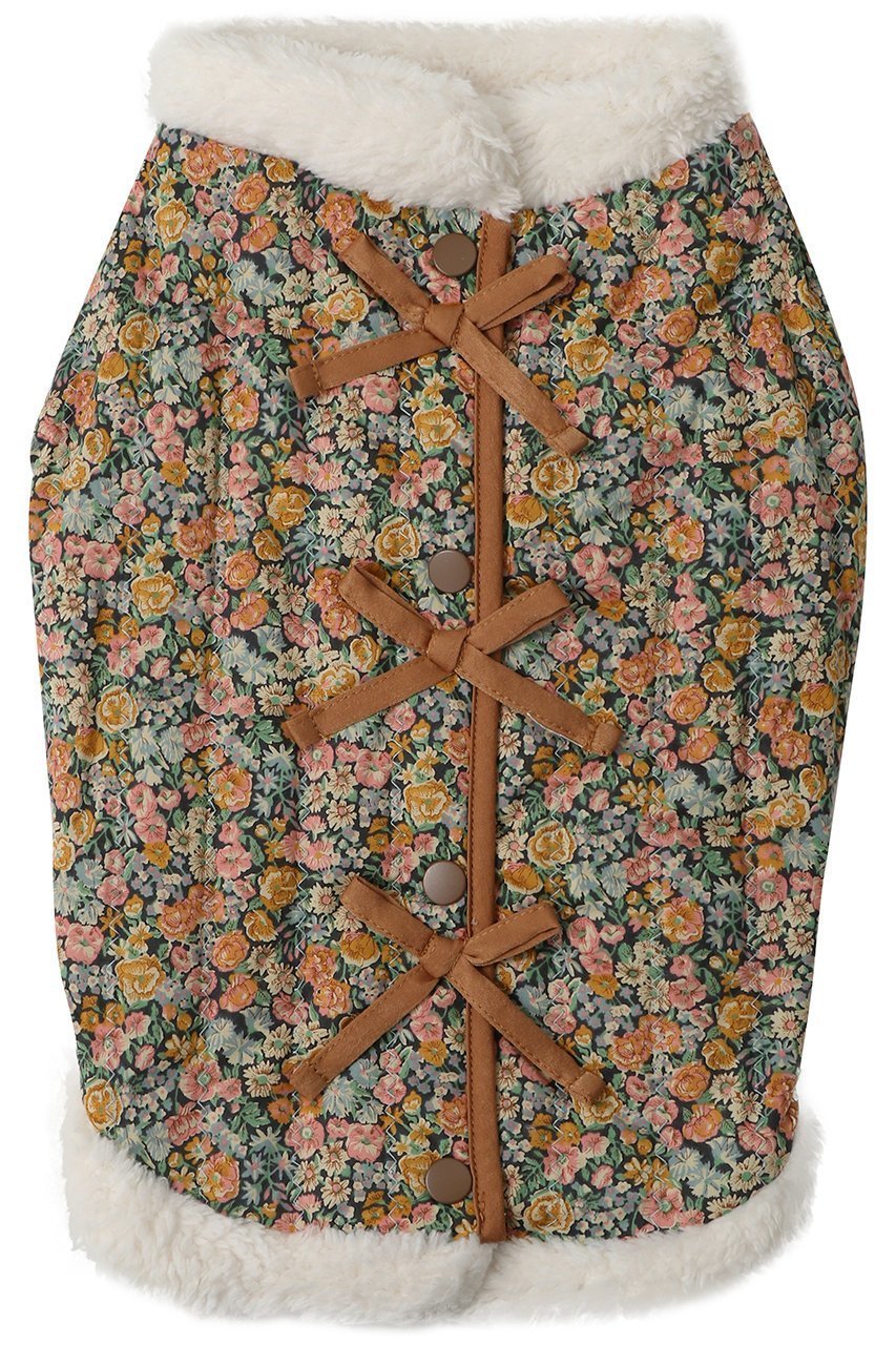 【キッドブルー/KID BLUE / GOODS】のLIBERTYキルトドッグウエア インテリア・キッズ・メンズ・レディースファッション・服の通販 founy(ファニー) 　キルト　Quilt, Quilted Fabric　パイピング　Piping, Trim Design　リボン　Ribbon, Bow　冬　Winter / This Winter　犬　Dog　ホーム・キャンプ・アウトドア・お取り寄せ　Home Living / Home & Lifestyle / Camping Gear / Outdoor Camping　ペットグッズ　Pet Supplies　オレンジ|ID: prp329100004698324 ipo3291000000036048744