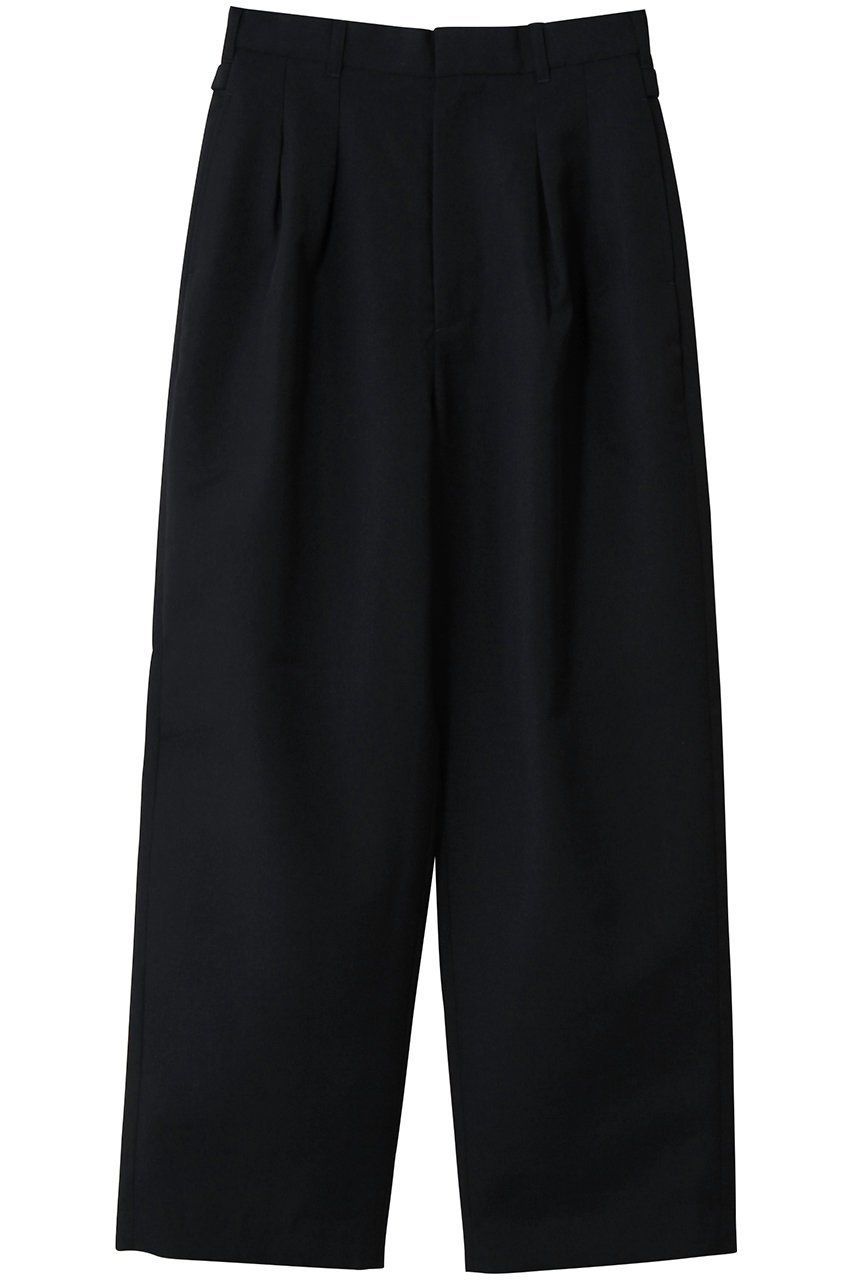 【ジェービーアタイア/J.B. ATTIRE】のRIVE GAUCHE HIGH WAIST TROUSER インテリア・キッズ・メンズ・レディースファッション・服の通販 founy(ファニー) 　ファッション　Fashion　レディースファッション　Fashion for Women　パンツ　Pants & Trousers　ドレープ　Drape, Draping Fabric　モダン　Modern, Contemporary　リラックス　Relax, Relaxed Fit　ワイド　Wide, Wide Fit　新作・新入荷　New Arrivals / New In　ネイビー|ID: prp329100004698325 ipo3291000000033926847