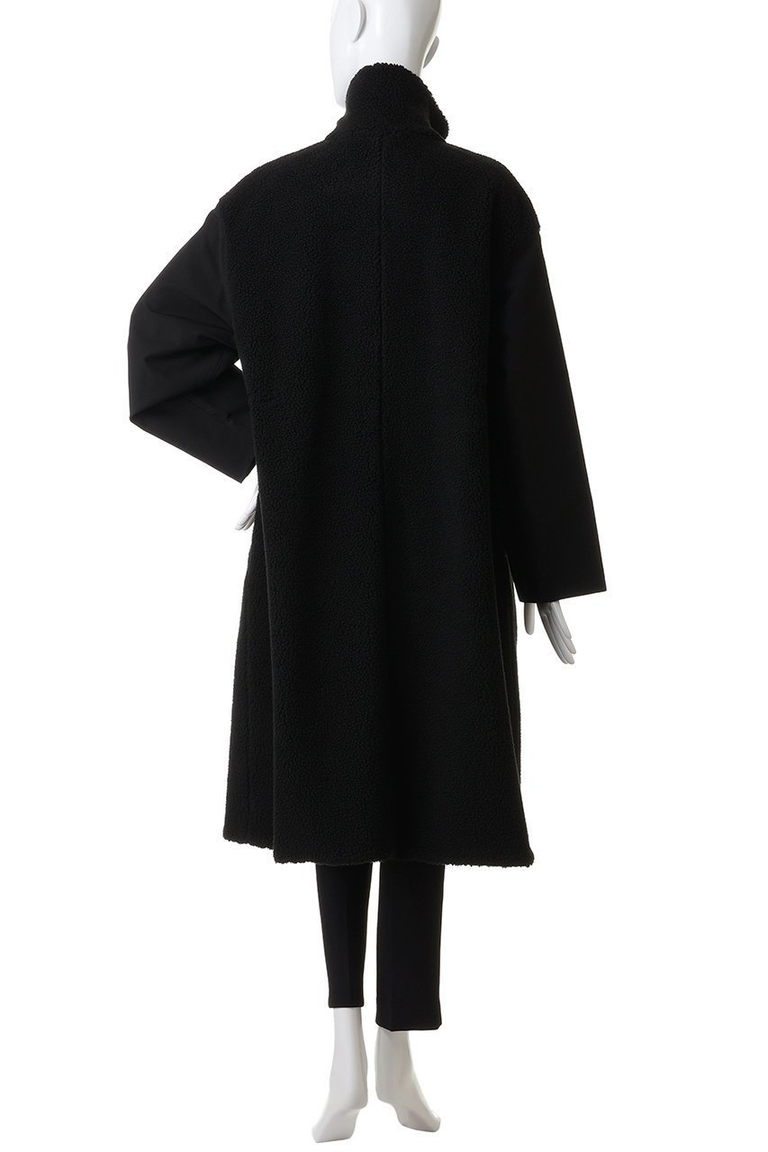 【ヴァシュモン/VACHEMENT】のリサイクルシェルタフタ×ボア ロングコート 人気、トレンドファッション・服の通販 founy(ファニー) 　ファッション　Fashion　レディースファッション　Fashion for Women　アウター　Coat / Outerwear Collection　コート・ロングコート・ピーコート　Long Coats, Peacoats & More　エレガント 上品　Elegant　タフタ　Taffeta, Structured Fabric　ドッキング　Docking, Mixed Material　ミリタリー　Military, Army Style　ロング　Long, Long-Length　定番　Standard, Basic Item　新作・新入荷　New Arrivals / New In　other-4|ID: prp329100004698326 ipo3291000000033926857