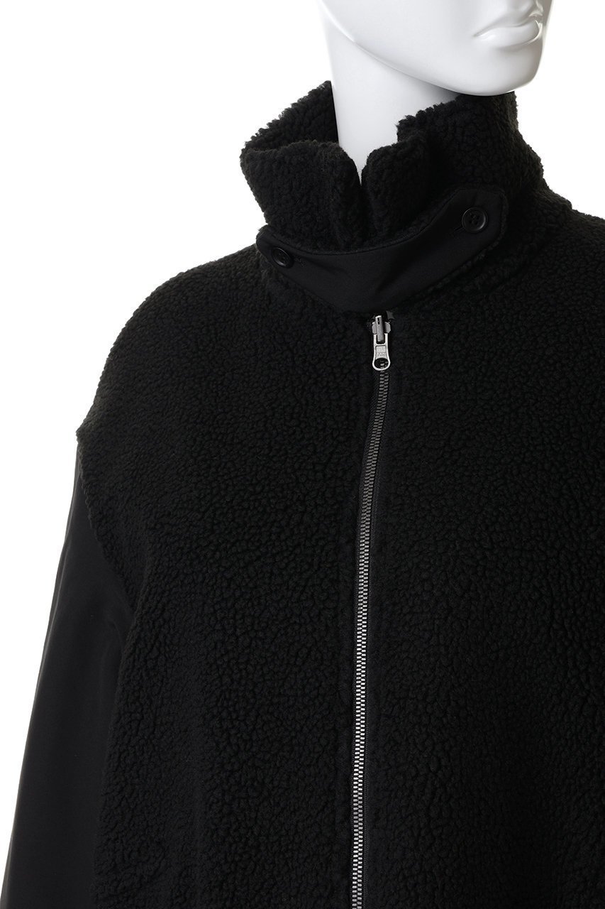 【ヴァシュモン/VACHEMENT】のリサイクルシェルタフタ×ボア ロングコート 人気、トレンドファッション・服の通販 founy(ファニー) 　ファッション　Fashion　レディースファッション　Fashion for Women　アウター　Coat / Outerwear Collection　コート・ロングコート・ピーコート　Long Coats, Peacoats & More　エレガント 上品　Elegant　タフタ　Taffeta, Structured Fabric　ドッキング　Docking, Mixed Material　ミリタリー　Military, Army Style　ロング　Long, Long-Length　定番　Standard, Basic Item　新作・新入荷　New Arrivals / New In　other-5|ID: prp329100004698326 ipo3291000000033926858