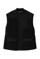 【ヴァシュモン/VACHEMENT】のリサイクルシェルタフタ×ボアベスト ブラック|ID: prp329100004698327 ipo3291000000036085369