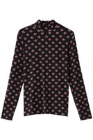 【ルール ロジェット/leur logette】のフレンチローズプリントトップス 人気、トレンドファッション・服の通販 founy(ファニー) ファッション Fashion レディースファッション Fashion for Women トップス・カットソー Cut & Sew Tops シャツ・ブラウス・オフィスカジュアル Elegant Blouses & Button-Ups ロングTシャツ・Tシャツ Longline T-Shirts & Tees カットソー・ベーシックTシャツ Cut-and-Sewn Tops / Stretch Tees & Basics キャミワンピース Cami Dress, Slip Dress スウェット / スエット Sweatshirt, Sweatwear スリーブ Sleeve, Long Sleeve / Short Sleeve フィット Fit, Slim Fit プリント Print, Printed Pattern ロング Long, Long-Length ローズ Rose, Rose Motif 定番 Standard, Basic Item |ID:prp329100004698331