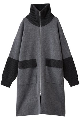 【アダワス/ADAWAS】 ULTRAFINE メリノニット コート人気、トレンドファッション・服の通販 founy(ファニー) ファッション Fashion レディースファッション Fashion for Women アウター Coat / Outerwear Collection コート・ロングコート・ピーコート Long Coats, Peacoats & More シンプル Simple, Minimal フラップ Flap, Flap Pocket ポケット Pocket, Pocket Detail ロング Long, Long-Length 新作・新入荷 New Arrivals / New In 畦 Ribbed Knit A/W・秋冬 Autumn/Winter |ID:prp329100004698332