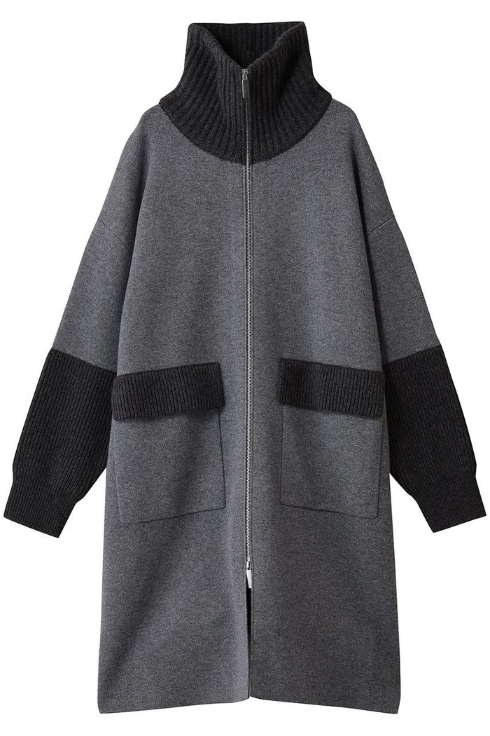 【アダワス/ADAWAS】のULTRAFINE メリノニット コート インテリア・キッズ・メンズ・レディースファッション・服の通販 founy(ファニー) https://founy.com/ ファッション Fashion レディースファッション Fashion for Women アウター Coat / Outerwear Collection コート・ロングコート・ピーコート Long Coats, Peacoats & More シンプル Simple, Minimal フラップ Flap, Flap Pocket ポケット Pocket, Pocket Detail ロング Long, Long-Length 畦 Ribbed Knit A/W・秋冬 Autumn/Winter |ID: prp329100004698332 ipo3291000000036182616