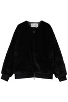 【アダワス/ADAWAS】のフェイク ミンク ジップ ジャケット ブラック|ID: prp329100004698333 ipo3291000000035563582