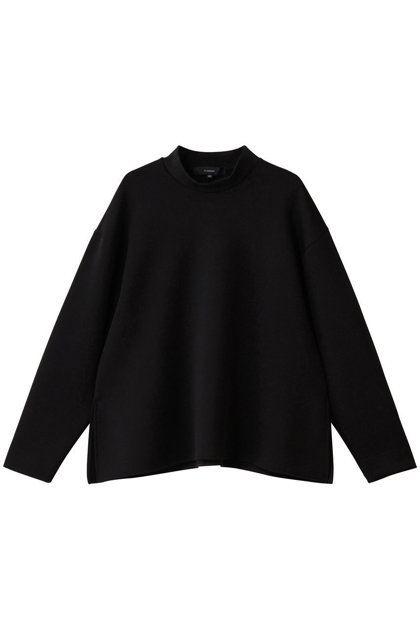 【フローレント/FLORENT】のコットン ダンボール スタンドカラー トップス 人気、トレンドファッション・服の通販 founy(ファニー) 　ファッション　Fashion　レディースファッション　Fashion for Women　トップス・カットソー　Cut & Sew Tops　シャツ・ブラウス・オフィスカジュアル　Elegant Blouses & Button-Ups　ロングTシャツ・Tシャツ　Longline T-Shirts & Tees　カットソー・ベーシックTシャツ　Cut-and-Sewn Tops / Stretch Tees & Basics　スタンド　Stand Collar, Upright Stand　スリーブ　Sleeve, Long Sleeve / Short Sleeve　ロング　Long, Long-Length　新作・新入荷　New Arrivals / New In　 other-1|ID: prp329100004698339 ipo3291000000033926954