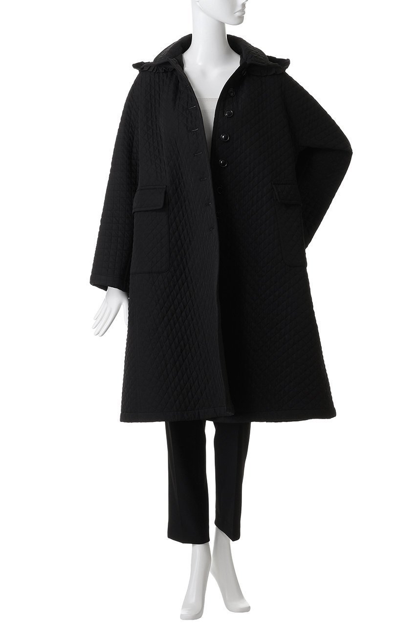 【ビリティス ディセッタン/Bilitis dix-sept ans】のキルティングフーデッドコート 人気、トレンドファッション・服の通販 founy(ファニー) 　ファッション　Fashion　レディースファッション　Fashion for Women　アウター　Coat / Outerwear Collection　コート・ロングコート・ピーコート　Long Coats, Peacoats & More　インナー　Innerwear　キルティング　Quilted, Quilting　モダン　Modern, Contemporary　ロング　Long, Long-Length　エレガント 上品　Elegant　新作・新入荷　New Arrivals / New In　other-8|ID: prp329100004698340 ipo3291000000033926969