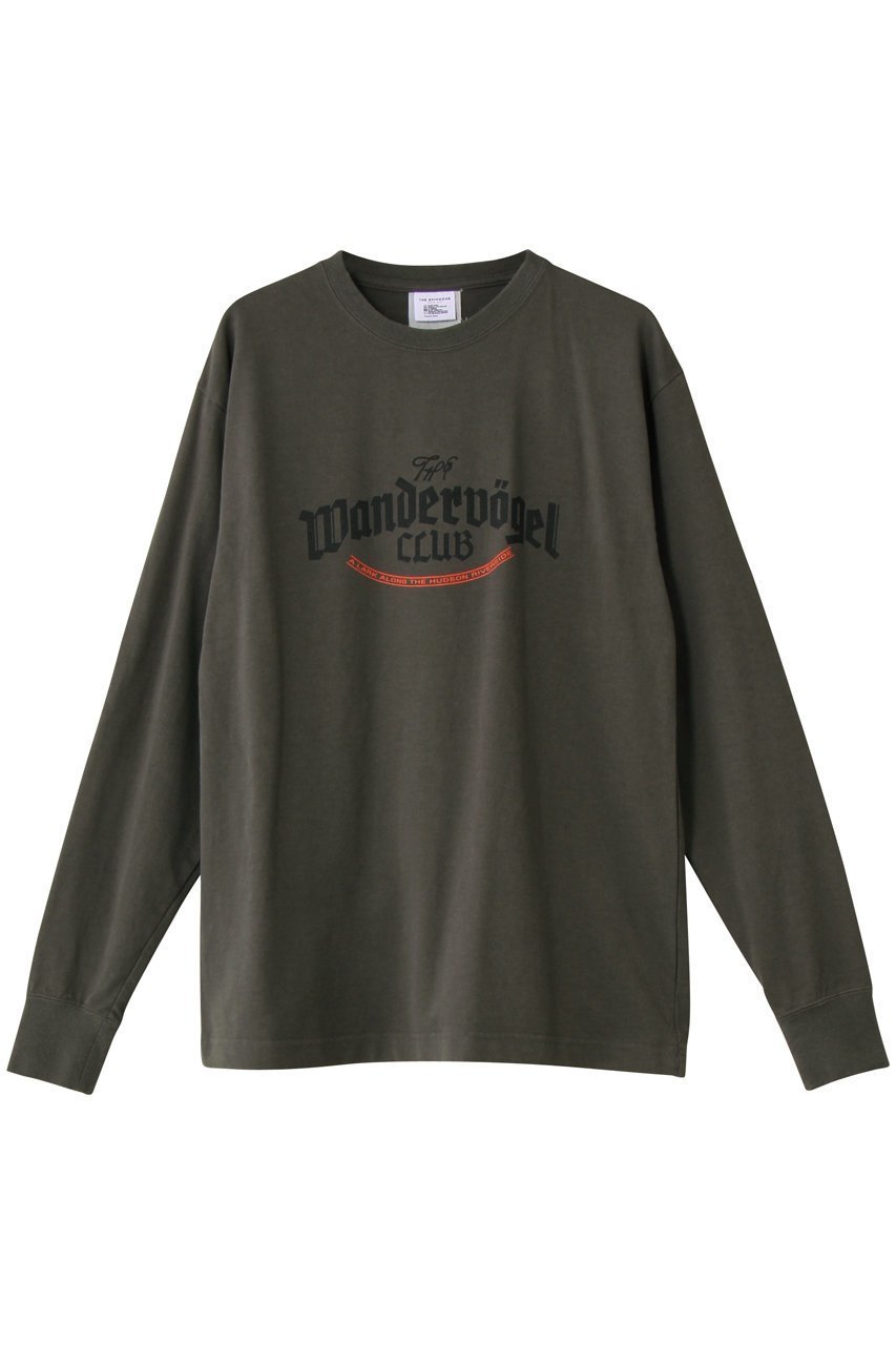 【シンゾーン/Shinzone】のWandervogel CLUB ロングスリーブTシャツ インテリア・キッズ・メンズ・レディースファッション・服の通販 founy(ファニー) 　ファッション　Fashion　レディースファッション　Fashion for Women　トップス・カットソー　Cut & Sew Tops　シャツ・ブラウス・オフィスカジュアル　Elegant Blouses & Button-Ups　ロングTシャツ・Tシャツ　Longline T-Shirts & Tees　カットソー・ベーシックTシャツ　Cut-and-Sewn Tops / Stretch Tees & Basics　おすすめ　Recommended / Our Picks　スリーブ　Sleeve, Long Sleeve / Short Sleeve　センター　Center, Center Line　モチーフ　Motif, Design Theme　ロング　Long, Long-Length　新作・新入荷　New Arrivals / New In　チャコールグレー|ID: prp329100004698343 ipo3291000000033926992