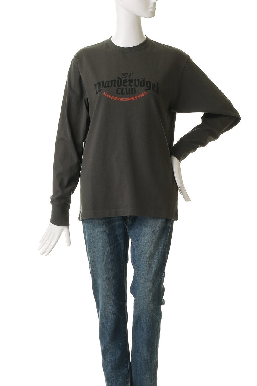 【シンゾーン/Shinzone】のWandervogel CLUB ロングスリーブTシャツ 人気、トレンドファッション・服の通販 founy(ファニー) 　ファッション　Fashion　レディースファッション　Fashion for Women　トップス・カットソー　Cut & Sew Tops　シャツ・ブラウス・オフィスカジュアル　Elegant Blouses & Button-Ups　ロングTシャツ・Tシャツ　Longline T-Shirts & Tees　カットソー・ベーシックTシャツ　Cut-and-Sewn Tops / Stretch Tees & Basics　おすすめ　Recommended / Our Picks　スリーブ　Sleeve, Long Sleeve / Short Sleeve　センター　Center, Center Line　モチーフ　Motif, Design Theme　ロング　Long, Long-Length　新作・新入荷　New Arrivals / New In　other-2|ID: prp329100004698343 ipo3291000000033926994