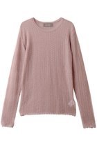 【エリオポール/heliopole】のPOINTAIL ロングスリーブニットT ピンク|ID: prp329100004698347 ipo3291000000036182641