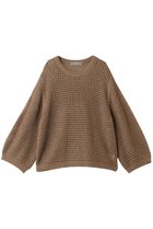 【エリオポール/heliopole】のSHEER SPANGLE ニット ダークブラウン|ID:prp329100004698349