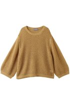 【エリオポール/heliopole】のSHEER SPANGLE ニット イエロー|ID:prp329100004698349