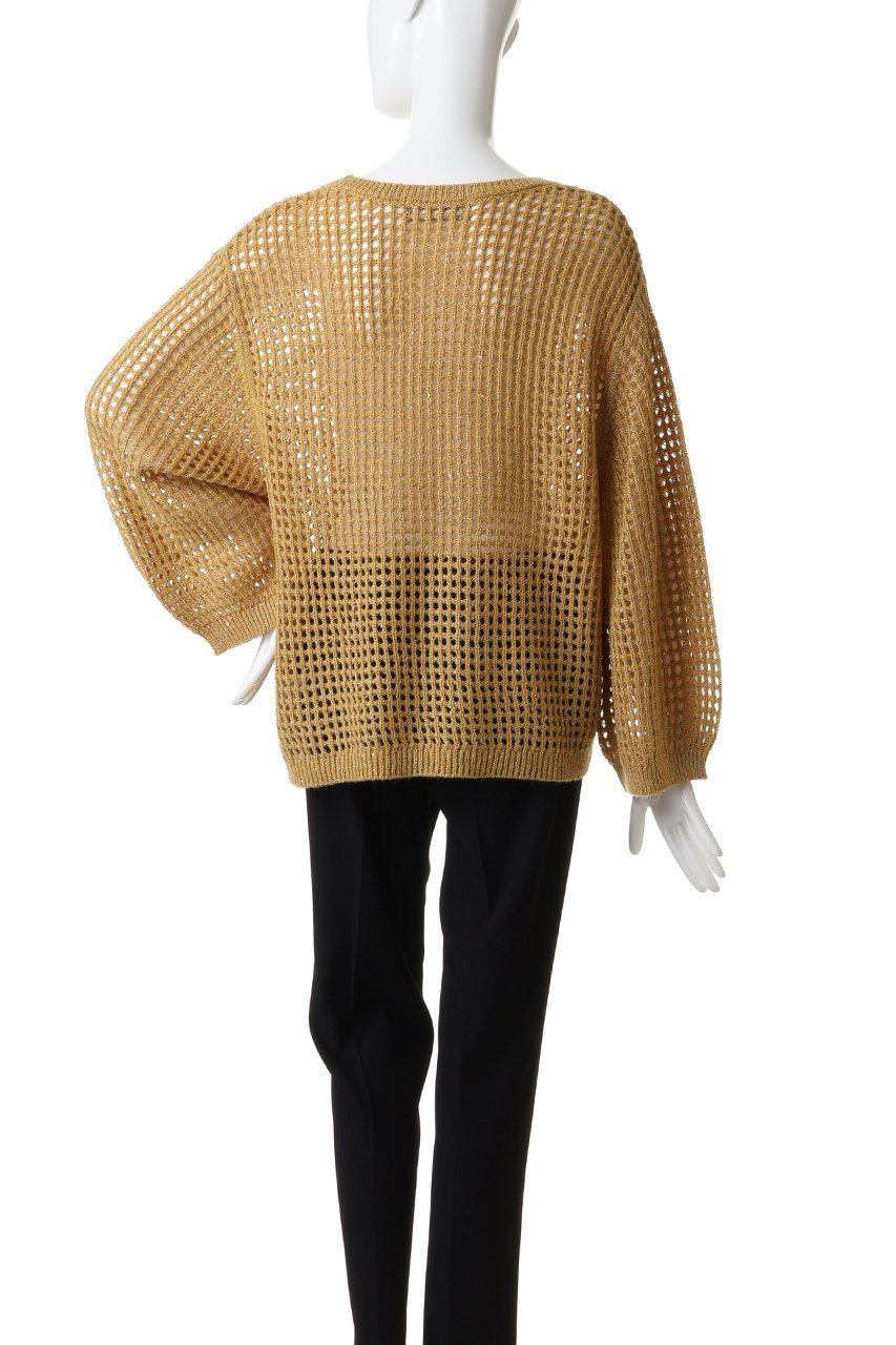 【エリオポール/heliopole】のSHEER SPANGLE ニット 人気、トレンドファッション・服の通販 founy(ファニー) 　ファッション　Fashion　レディースファッション　Fashion for Women　トップス・カットソー　Cut & Sew Tops　ニット　Knit Tops & Sweaters　カジュアルプルオーバー・ニットトップス　Pullovers & Knit Tops / Casual Pullovers　おすすめ　Recommended / Our Picks　キャミソール　Camisole, Spaghetti Strap Top　トレンド　Trend, Trending Now　ハイネック　High Neck, Mock Neck　メッシュ　Mesh, Net Fabric　新作・新入荷　New Arrivals / New In　other-4|ID: prp329100004698349 ipo3291000000033927052