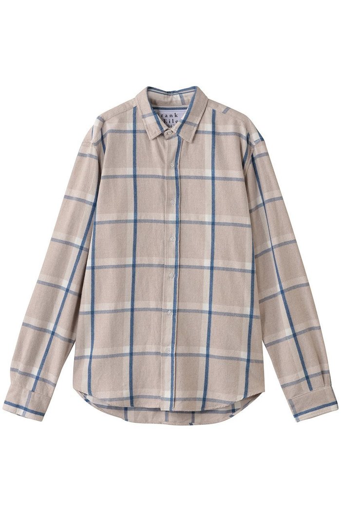 【フランク&アイリーン/Frank&Eileen / MEN】の【MEN】FINBAR イタリアンコットン チェック シャツ インテリア・キッズ・メンズ・レディースファッション・服の通販 founy(ファニー) https://founy.com/ ファッション Fashion メンズファッション Fashion for Men スラックス Slacks, Dress Pants スリーブ Sleeve, Long Sleeve / Short Sleeve チェック Check, Plaid, Tartan デニム Denim, Jeans Material リラックス Relax, Relaxed Fit ロング Long, Long-Length 新作・新入荷 New Arrivals / New In |ID: prp329100004698350 ipo3291000000033927065
