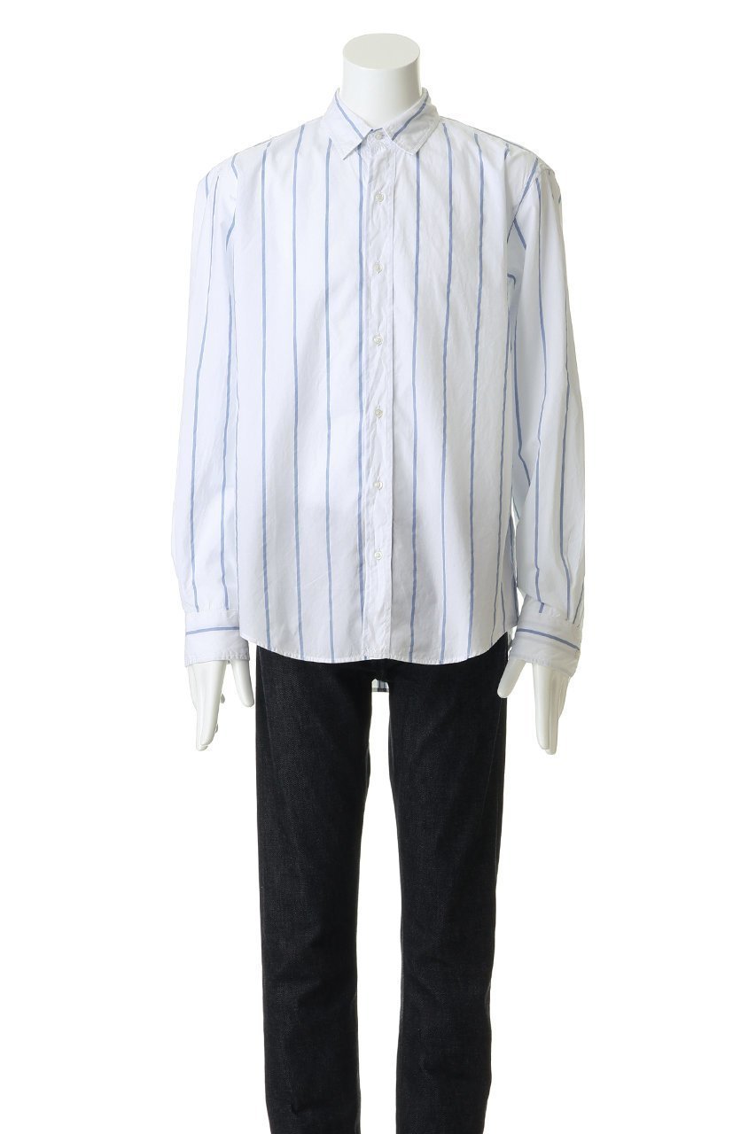 【フランク&アイリーン/Frank&Eileen / MEN】の【MEN】FINBAR イタリアンコットン ブルーストライプ シャツ 人気、トレンドファッション・服の通販 founy(ファニー) 　ファッション　Fashion　メンズファッション　Fashion for Men　インナー　Innerwear　ショーツ　Shorts, Short Pants　ジャケット　Jacket, Outerwear　ストライプ　Stripe, Striped Pattern　スリーブ　Sleeve, Long Sleeve / Short Sleeve　ロング　Long, Long-Length　新作・新入荷　New Arrivals / New In　other-2|ID: prp329100004698351 ipo3291000000033927076