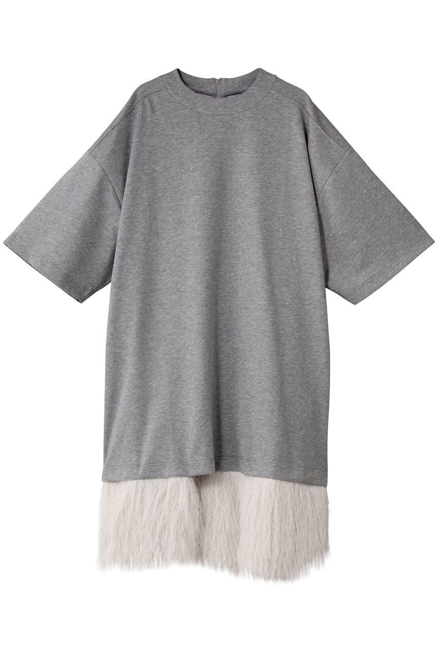 【プランク プロジェクト/PRANK PROJECT】のシャギーヘムオーバーTEE / Shaggy Hem Over Tee インテリア・キッズ・メンズ・レディースファッション・服の通販 founy(ファニー) 　ファッション　Fashion　レディースファッション　Fashion for Women　トップス・カットソー　Cut & Sew Tops　シャツ・ブラウス・オフィスカジュアル　Elegant Blouses & Button-Ups　ロングTシャツ・Tシャツ　Longline T-Shirts & Tees　カットソー・ベーシックTシャツ　Cut-and-Sewn Tops / Stretch Tees & Basics　ワンピース　Dresses　ショート　Short, Short Length　スリーブ　Sleeve, Long Sleeve / Short Sleeve　チュニック　Tunic, Long Top　新作・新入荷　New Arrivals / New In　GRY(グレー)|ID: prp329100004698358 ipo3291000000033927120