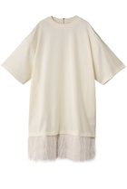 【プランク プロジェクト/PRANK PROJECT】のシャギーヘムオーバーTEE / Shaggy Hem Over Tee 人気、トレンドファッション・服の通販 founy(ファニー) ファッション Fashion レディースファッション Fashion for Women トップス・カットソー Cut & Sew Tops シャツ・ブラウス・オフィスカジュアル Elegant Blouses & Button-Ups ロングTシャツ・Tシャツ Longline T-Shirts & Tees カットソー・ベーシックTシャツ Cut-and-Sewn Tops / Stretch Tees & Basics ワンピース Dresses ショート Short, Short Length スリーブ Sleeve, Long Sleeve / Short Sleeve チュニック Tunic, Long Top 新作・新入荷 New Arrivals / New In thumbnail WHT(ホワイト)|ID: prp329100004698358 ipo3291000000033927124