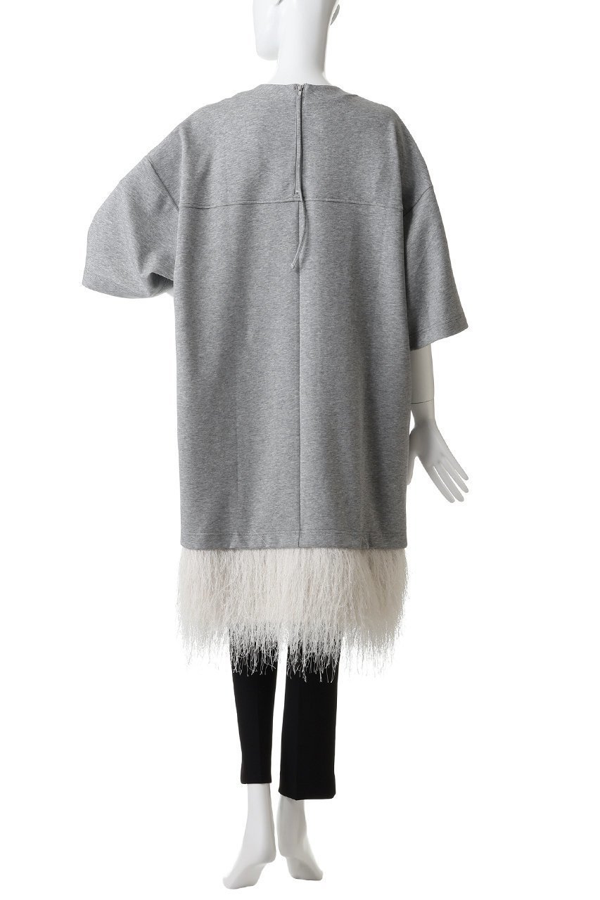 【プランク プロジェクト/PRANK PROJECT】のシャギーヘムオーバーTEE / Shaggy Hem Over Tee 人気、トレンドファッション・服の通販 founy(ファニー) 　ファッション　Fashion　レディースファッション　Fashion for Women　トップス・カットソー　Cut & Sew Tops　シャツ・ブラウス・オフィスカジュアル　Elegant Blouses & Button-Ups　ロングTシャツ・Tシャツ　Longline T-Shirts & Tees　カットソー・ベーシックTシャツ　Cut-and-Sewn Tops / Stretch Tees & Basics　ワンピース　Dresses　ショート　Short, Short Length　スリーブ　Sleeve, Long Sleeve / Short Sleeve　チュニック　Tunic, Long Top　新作・新入荷　New Arrivals / New In　other-4|ID: prp329100004698358 ipo3291000000033927127