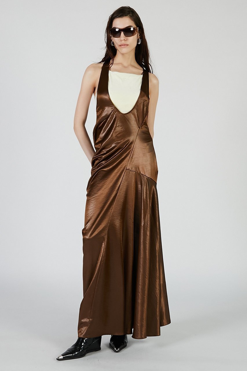 【プランク プロジェクト/PRANK PROJECT】のドレープタンクドレス / Drape Tank Dress 人気、トレンドファッション・服の通販 founy(ファニー) 　ファッション　Fashion　レディースファッション　Fashion for Women　ワンピース　Dresses　フォーマル・パーティードレス・結婚式用ドレス　Elegant & Casual Dresses　チュニック　Tunic Tops & Dresses　インナー　Innerwear　スタイリッシュ　Stylish, Fashionable　タンク　Tank Top, Sleeveless Top　チュニック　Tunic, Long Top　ドレス　Dress, One-Piece　ロング　Long, Long-Length　新作・新入荷　New Arrivals / New In　A/W・秋冬　Autumn/Winter　other-8|ID: prp329100004698359 ipo3291000000033927146