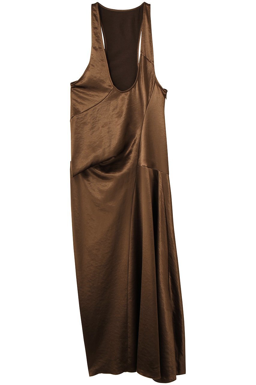 【プランク プロジェクト/PRANK PROJECT】のドレープタンクドレス / Drape Tank Dress インテリア・キッズ・メンズ・レディースファッション・服の通販 founy(ファニー) 　ファッション　Fashion　レディースファッション　Fashion for Women　ワンピース　Dresses　フォーマル・パーティードレス・結婚式用ドレス　Elegant & Casual Dresses　チュニック　Tunic Tops & Dresses　インナー　Innerwear　スタイリッシュ　Stylish, Fashionable　タンク　Tank Top, Sleeveless Top　チュニック　Tunic, Long Top　ドレス　Dress, One-Piece　ロング　Long, Long-Length　A/W・秋冬　Autumn/Winter　BRN(ブラウン)|ID: prp329100004698359 ipo3291000000036048775
