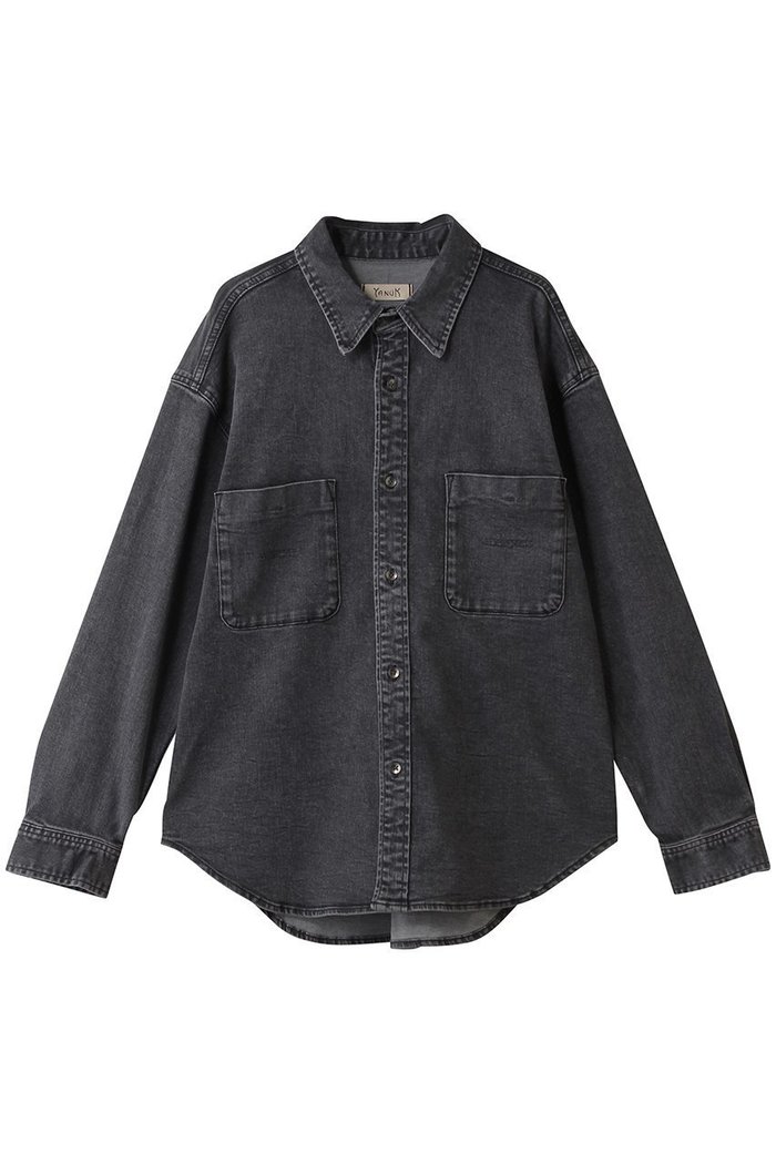 【ヤヌーク/YANUK】のデニムシャツ インテリア・キッズ・メンズ・レディースファッション・服の通販 founy(ファニー) https://founy.com/ ファッション Fashion レディースファッション Fashion for Women トップス・カットソー Cut & Sew Tops シャツ・ブラウス・オフィスカジュアル Elegant Blouses & Button-Ups スリーブ Sleeve, Long Sleeve / Short Sleeve デニム Denim, Jeans Material リラックス Relax, Relaxed Fit ロング Long, Long-Length 定番 Standard, Basic Item 新作・新入荷 New Arrivals / New In |ID: prp329100004698366 ipo3291000000033927189