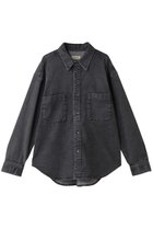 【ヤヌーク/YANUK】のデニムシャツ 人気、トレンドファッション・服の通販 founy(ファニー) ファッション Fashion レディースファッション Fashion for Women トップス・カットソー Cut & Sew Tops シャツ・ブラウス・オフィスカジュアル Elegant Blouses & Button-Ups スリーブ Sleeve, Long Sleeve / Short Sleeve デニム Denim, Jeans Material リラックス Relax, Relaxed Fit ロング Long, Long-Length 定番 Standard, Basic Item 新作・新入荷 New Arrivals / New In thumbnail ウォーングレー|ID: prp329100004698366 ipo3291000000033927190