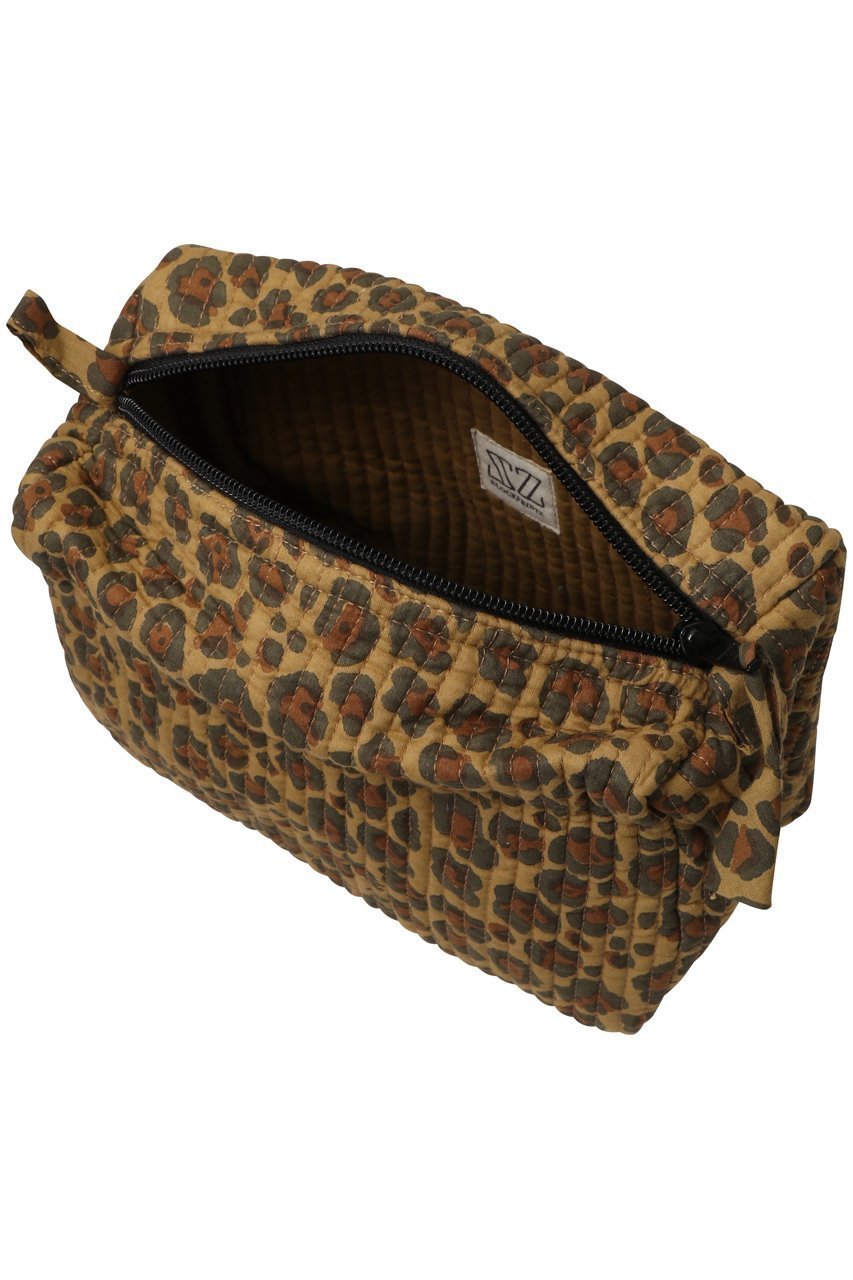 【エスゼット ブロックプリント/SZ Blockprints】のSMALL MAKEUP POUCH LEOPARD ポーチ 人気、トレンドファッション・服の通販 founy(ファニー) 　ファッション　Fashion　レディースファッション　Fashion for Women　ポーチ&ミニバッグ　Pouches & Mini Bags　コンパクト　Compact, Small Size　スマート　Smart, Elegant　フォルム　Silhouette, Form　ポーチ　Pouch, Small Case　リップ　Lip, Lip Motif　レオパード　Leopard, Animal Print　other-2|ID: prp329100004698369 ipo3291000000035563680