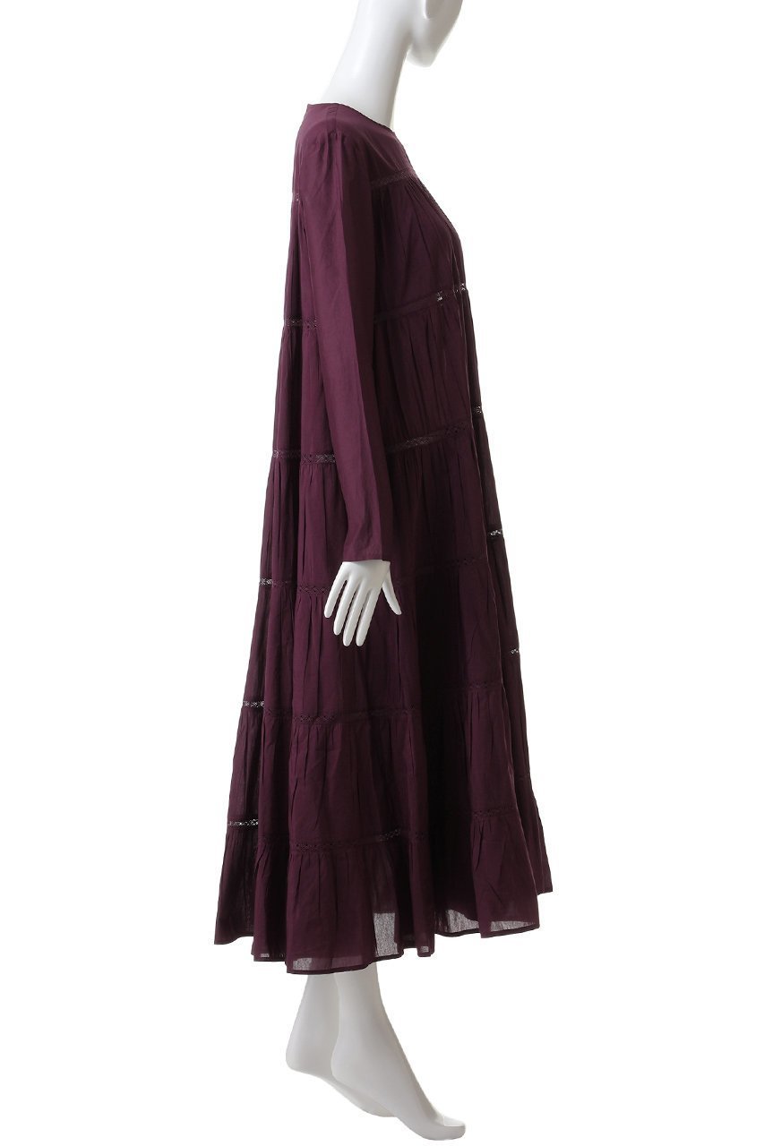 【マーレット/MERLETTE】のGAEA ハンドスモッキング刺しゅうギャザースリーブドレス 人気、トレンドファッション・服の通販 founy(ファニー) 　ファッション　Fashion　レディースファッション　Fashion for Women　ワンピース　Dresses　フォーマル・パーティードレス・結婚式用ドレス　Elegant & Casual Dresses　チュニック　Tunic Tops & Dresses　シルク　Silk, 100% Silk　チュニック　Tunic, Long Top　ドレス　Dress, One-Piece　フェミニン　Feminine, Girly　新作・新入荷　New Arrivals / New In　other-3|ID: prp329100004698375 ipo3291000000033927286