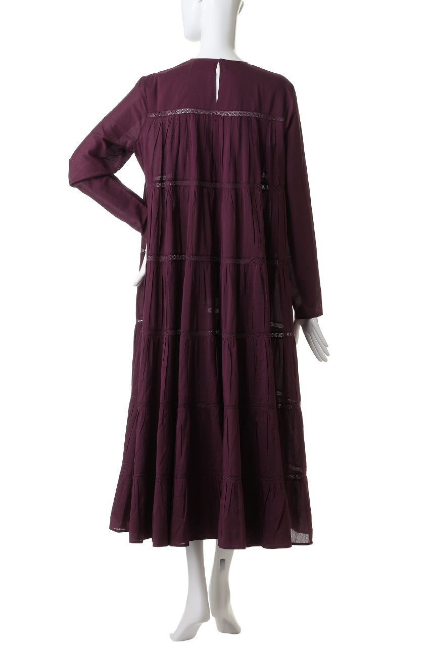 【マーレット/MERLETTE】のMAIDA コットンシルクティアードマキシドレス 人気、トレンドファッション・服の通販 founy(ファニー) ファッション Fashion レディースファッション Fashion for Women ワンピース Dresses フォーマル・パーティードレス・結婚式用ドレス Elegant & Casual Dresses チュニック Tunic Tops & Dresses シルク Silk, 100% Silk チュニック Tunic, Long Top ドレス Dress, One-Piece フェミニン Feminine, Girly other-4|ID: prp329100004698375 ipo3291000000035321528