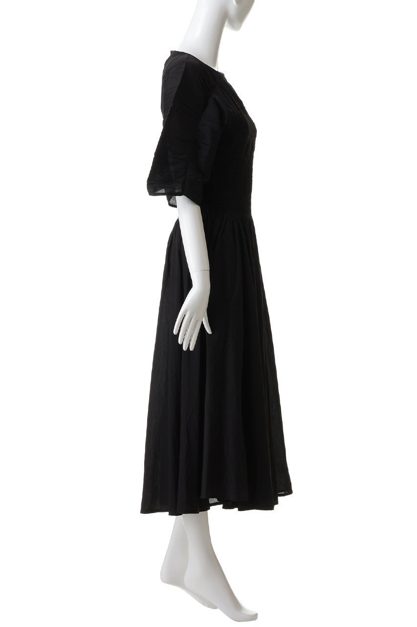 【マーレット/MERLETTE】のGAEA ハンドスモッキング刺しゅうギャザースリーブドレス 人気、トレンドファッション・服の通販 founy(ファニー) 　ファッション　Fashion　レディースファッション　Fashion for Women　ワンピース　Dresses　フォーマル・パーティードレス・結婚式用ドレス　Elegant & Casual Dresses　チュニック　Tunic Tops & Dresses　ギャザー　Gathered, Ruffled　サンダル　Sandals, Summer Shoes　スモッキング　Smocking, Gathered Stitching　スリーブ　Sleeve, Long Sleeve / Short Sleeve　チュニック　Tunic, Long Top　ドレス　Dress, One-Piece　パーティ　Party, Party Style　フェミニン　Feminine, Girly　リゾート　Resort, Vacation Style　新作・新入荷　New Arrivals / New In　other-3|ID: prp329100004698376 ipo3291000000033927296