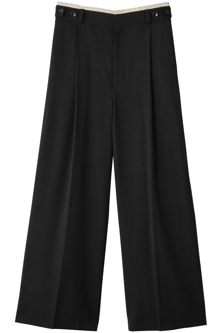 【プランク プロジェクト/PRANK PROJECT】のウーステッドセンタープレスワイドパンツ / Wool-Sleeved Center Press Wide Pants インテリア・キッズ・メンズ・レディースファッション・服の通販 founy(ファニー) 　ファッション　Fashion　レディースファッション　Fashion for Women　パンツ　Pants & Trousers　おすすめ　Recommended / Our Picks　センター　Center, Center Line　ロング　Long, Long-Length　ワイド　Wide, Wide Fit　新作・新入荷　New Arrivals / New In　C.GRY(チャコールグレー)|ID: prp329100004698380 ipo3291000000033927339