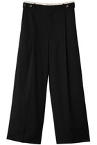 【プランク プロジェクト/PRANK PROJECT】のウーステッドセンタープレスワイドパンツ / Wool-Sleeved Center Press Wide Pants BLK(ブラック)|ID: prp329100004698380 ipo3291000000036182754