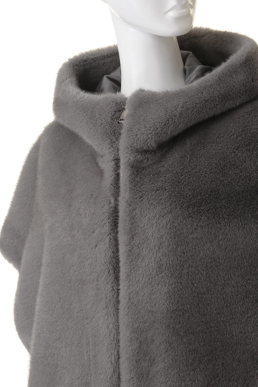 【リナージオ/LIGNAGGIO】のミンク風フェイクフレンチスリーブジレ 人気、トレンドファッション・服の通販 founy(ファニー) 　ファッション　Fashion　レディースファッション　Fashion for Women　アウター　Coat / Outerwear Collection　レディースジャケット・軽アウター　Jackets　ジャケット　Jacket, Outerwear　スリーブ　Sleeve, Long Sleeve / Short Sleeve　ファブリック　Fabric, Textile　フレンチ　French, French Style　ベスト　Vest, Waistcoat　ボトム　Bottoms, Lower Wear　ミドル　Middle Length, Mid Height　エレガント 上品　Elegant　再入荷　Restock / Back in Stock　A/W・秋冬　Autumn/Winter　防寒　Cold Protection, Winter-Ready　other-5|ID: prp329100004698383 ipo3291000000033927630