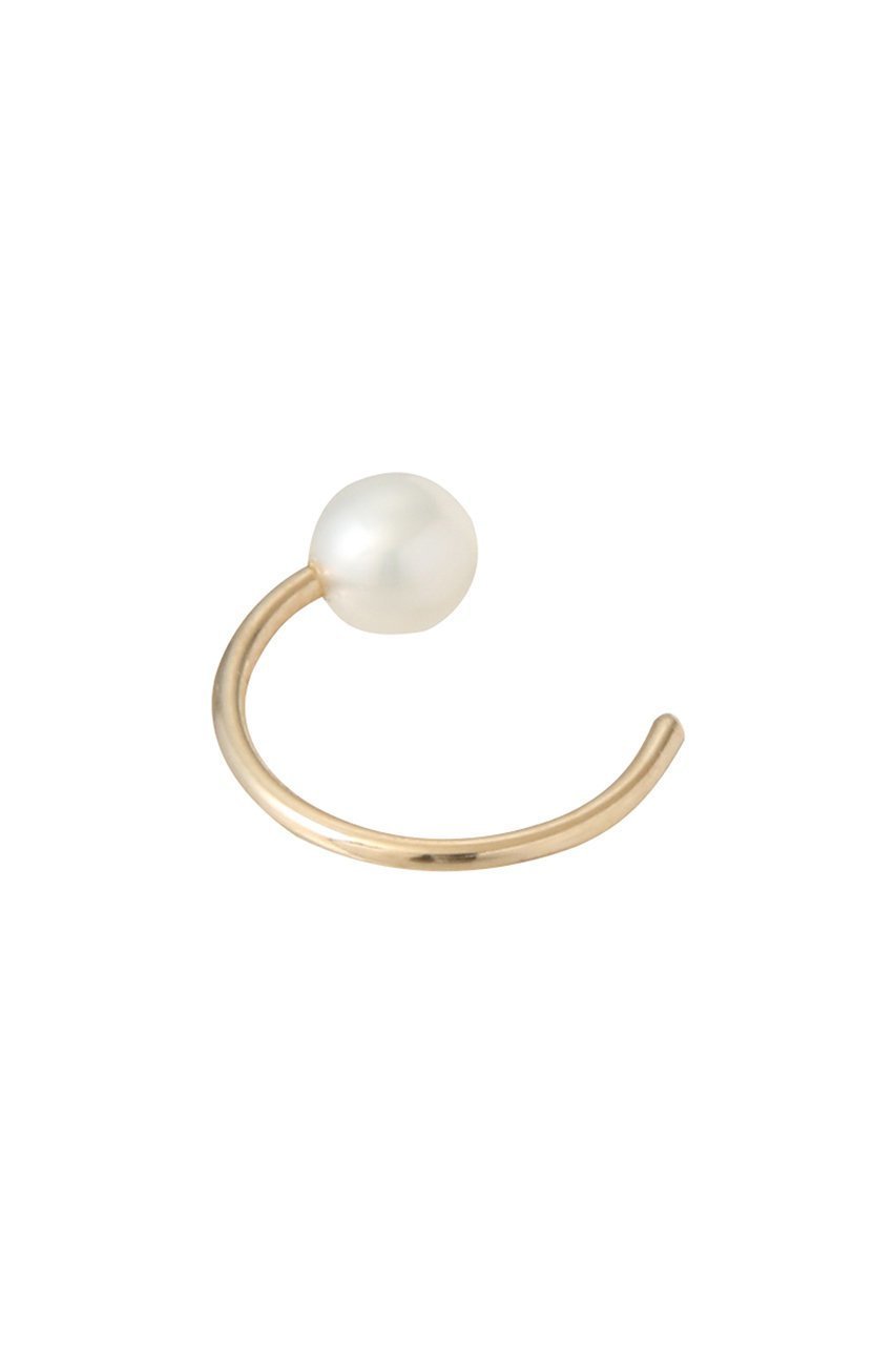【カオル/KAORU】のPearl ゴールド フープピアス(片耳用) 人気、トレンドファッション・服の通販 founy(ファニー) 　ファッション　Fashion　レディースファッション　Fashion for Women　ジュエリー　Jewelry　ファッションリング　Fashion Rings　イヤリング・フープ・ドロップタイプ　Hoop, Drop & Clip Earrings　おすすめ　Recommended / Our Picks　イヤリング　Earrings　シンプル　Simple, Minimal　パール　Pearl, Pearl Accent　フープ　Hoop, Hoop Earrings　新作・新入荷　New Arrivals / New In　片耳　One-Ear, Single Earring　other-3|ID: prp329100004699895 ipo3291000000033935995