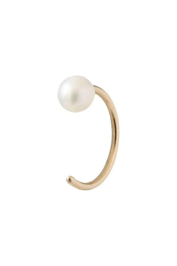 【カオル/KAORU】のPearl ゴールド フープピアス(片耳用) インテリア・キッズ・メンズ・レディースファッション・服の通販 founy(ファニー) https://founy.com/ ファッション Fashion レディースファッション Fashion for Women ジュエリー Jewelry ファッションリング Fashion Rings イヤリング・フープ・ドロップタイプ Hoop, Drop & Clip Earrings おすすめ Recommended / Our Picks イヤリング Earrings シンプル Simple, Minimal パール Pearl, Pearl Accent フープ Hoop, Hoop Earrings 片耳 One-Ear, Single Earring |ID: prp329100004699895 ipo3291000000035743425