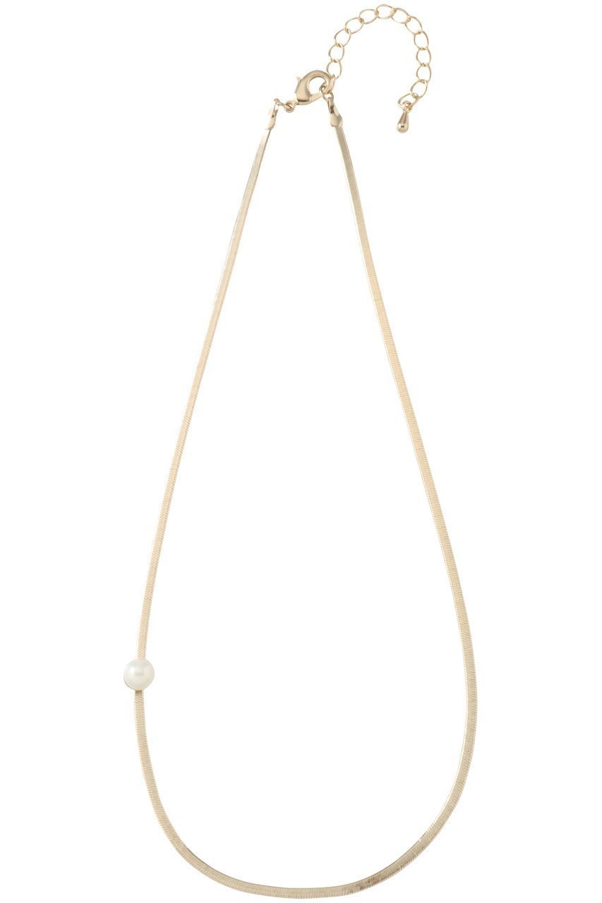【アルアバイル/allureville】のテープチェーンパールネックレス 人気、トレンドファッション・服の通販 founy(ファニー) 　ファッション　Fashion　レディースファッション　Fashion for Women　ジュエリー　Jewelry　ネックレス　Necklaces & Pendants　エレガント 上品　Elegant　オケージョン　Occasion Wear　ガラス　Glass, Glassware　チェーン　Chain, Chain Strap　ネックレス　Necklace, Pendant Necklace　パーティ　Party, Party Style　パール　Pearl, Pearl Accent　再入荷　Restock / Back in Stock　other-3|ID: prp329100004699896 ipo3291000000033935999