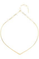 【ガリャルダガランテ/GALLARDAGALANTE】のV カーブチョーカーネックレス ゴールド|ID: prp329100004699899 ipo3291000000035381441