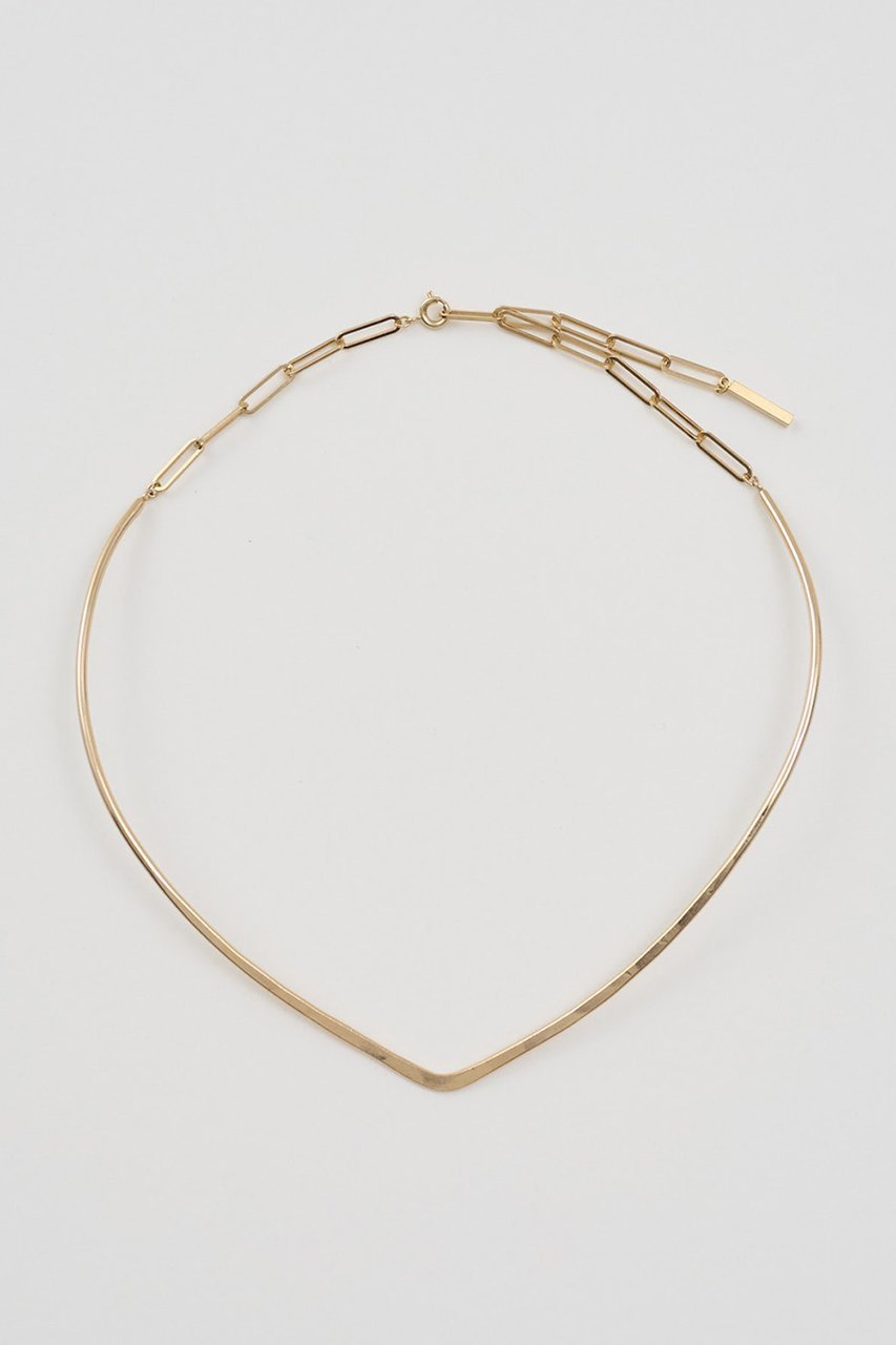 【ガリャルダガランテ/GALLARDAGALANTE】のV カーブチョーカーネックレス 人気、トレンドファッション・服の通販 founy(ファニー) 　ファッション　Fashion　レディースファッション　Fashion for Women　ジュエリー　Jewelry　ネックレス　Necklaces & Pendants　チェーン　Chain, Chain Strap　ネックレス　Necklace, Pendant Necklace　フィット　Fit, Slim Fit　フォーマル　Formal, Dressy　other-6|ID: prp329100004699899 ipo3291000000035381446