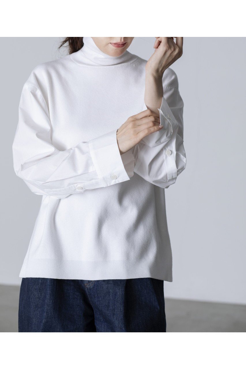 【マイ ウィークネス/MY WEAKNESS】のElla Knit 人気、トレンドファッション・服の通販 founy(ファニー) 　ファッション　Fashion　レディースファッション　Fashion for Women　トップス・カットソー　Cut & Sew Tops　ニット　Knit Tops & Sweaters　カジュアルプルオーバー・ニットトップス　Pullovers & Knit Tops / Casual Pullovers　シンプル　Simple, Minimal　スリット　Slit, Slit Detail　ハイネック　High Neck, Mock Neck　エレガント 上品　Elegant　新作・新入荷　New Arrivals / New In　other-7|ID: prp329100004699909 ipo3291000000033936118