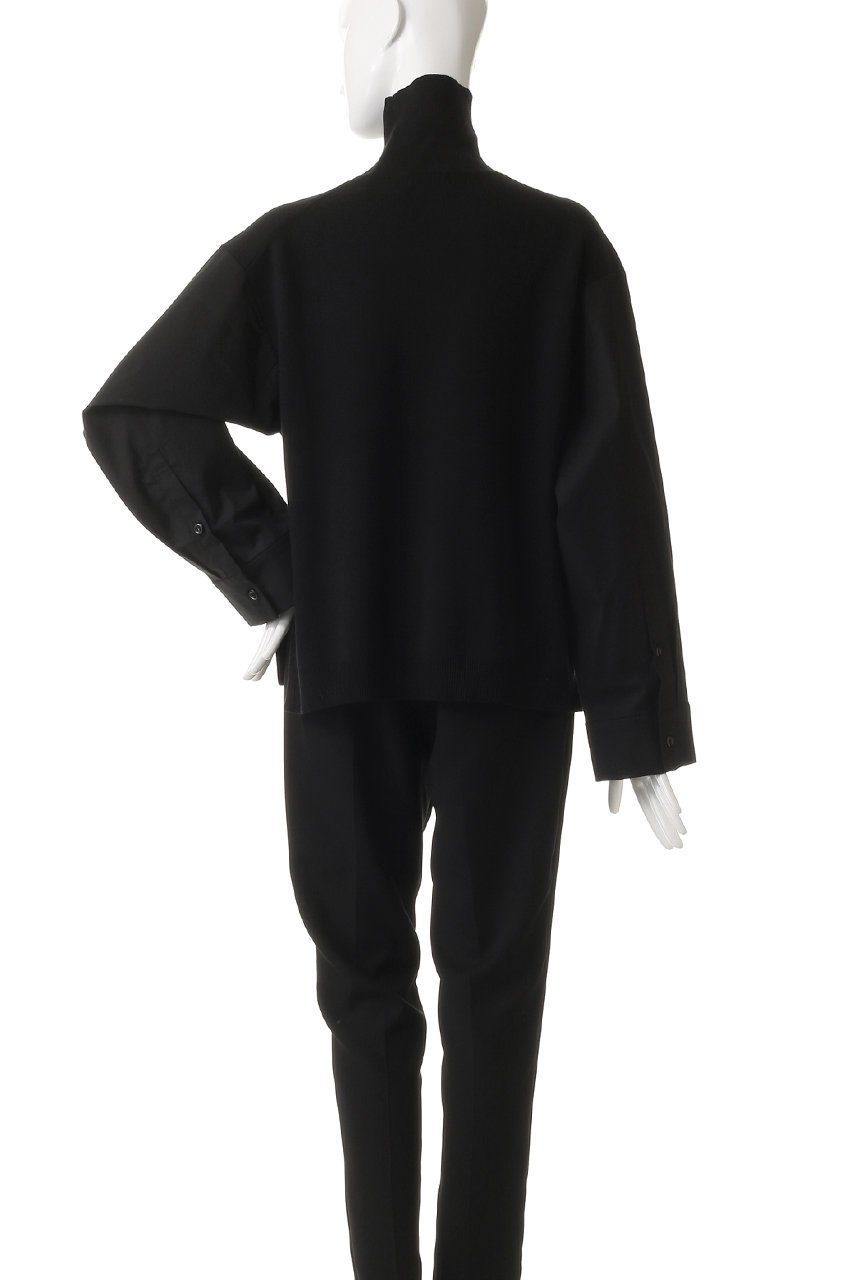 【マイ ウィークネス/MY WEAKNESS】のElla Knit 人気、トレンドファッション・服の通販 founy(ファニー) 　ファッション　Fashion　レディースファッション　Fashion for Women　トップス・カットソー　Cut & Sew Tops　ニット　Knit Tops & Sweaters　カジュアルプルオーバー・ニットトップス　Pullovers & Knit Tops / Casual Pullovers　シンプル　Simple, Minimal　スリット　Slit, Slit Detail　ハイネック　High Neck, Mock Neck　エレガント 上品　Elegant　other-4|ID: prp329100004699909 ipo3291000000035970125