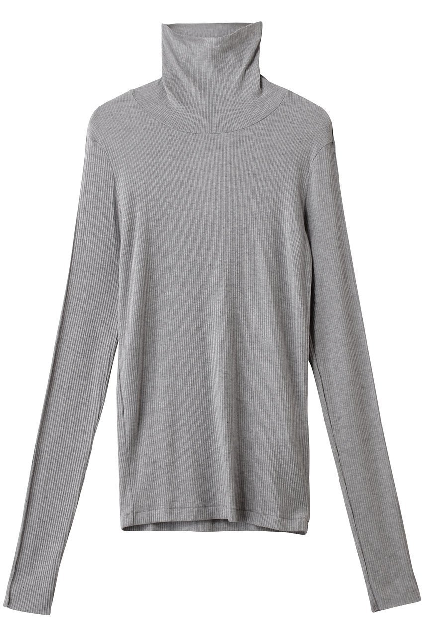 【マイ ウィークネス/MY WEAKNESS】のElla Hi-neck インテリア・キッズ・メンズ・レディースファッション・服の通販 founy(ファウニー) 　ファッション　Fashion　レディースファッション　Fashion for Women　トップス・カットソー　Cut & Sew Tops　ニット　Knit Tops & Sweaters　カジュアルプルオーバー・ニットトップス　Pullovers & Knit Tops / Casual Pullovers　インナー　Innerwear　シアー　Sheer, See-Through　シルク　Silk, 100% Silk　ストレッチ　Stretch, Stretchy Fabric　テレコ　Ribbed, Rib Stitch　ハイネック　High Neck, Mock Neck　ラグジュアリー　Luxury, Elegant　TOP GREY|ID: prp329100004699912 ipo3291000000036827547