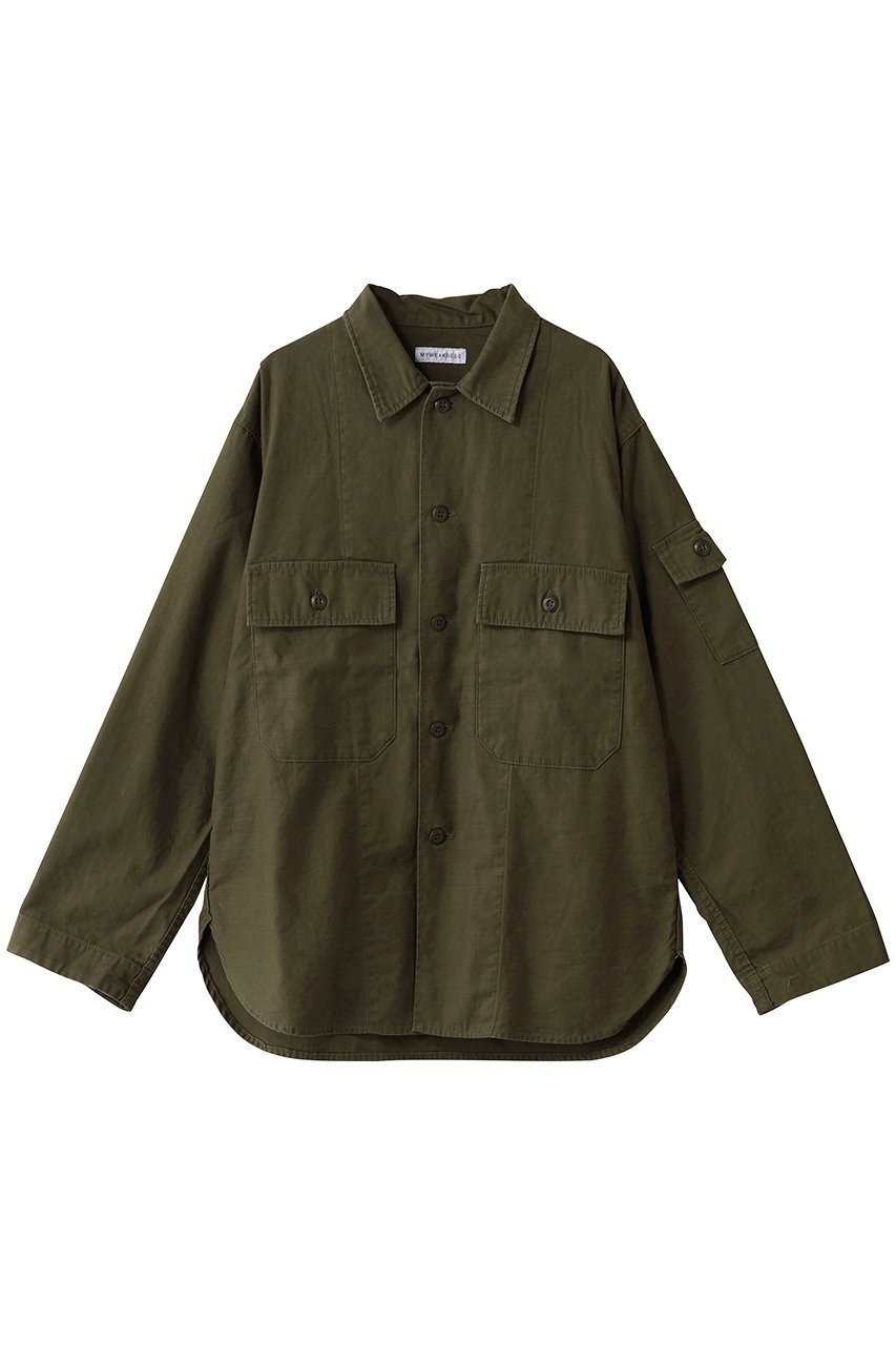 【マイ ウィークネス/MY WEAKNESS】のJungle Fatigue Shirt 人気、トレンドファッション・服の通販 founy(ファニー) 　ファッション　Fashion　レディースファッション　Fashion for Women　アウター　Coat / Outerwear Collection　レディースジャケット・軽アウター　Jackets　サテン　Satin, Glossy Fabric　ジャケット　Jacket, Outerwear　フェミニン　Feminine, Girly　ポケット　Pocket, Pocket Detail　ミリタリー　Military, Army Style　ヴィンテージ　Vintage Style　 other-1|ID: prp329100004699918 ipo3291000000035970157