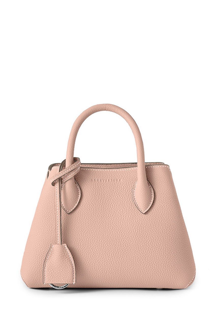 【ボナベンチュラ/BONAVENTURA】の【UNISEX】Mia Tote Bag 22 with ET edge paint インテリア・キッズ・メンズ・レディースファッション・服の通販 founy(ファニー) 　ファッション　Fashion　レディースファッション　Fashion for Women　バッグ　Bags　イタリア　Italy　シルバー　Silver, Metallic Silver　ポケット　Pocket, Pocket Detail　マグネット　Magnet, Magnetic Closure　ユニセックス　Unisex, Genderless　新作・新入荷　New Arrivals / New In　アーモンドピンク|ID: prp329100004699921 ipo3291000000033936217
