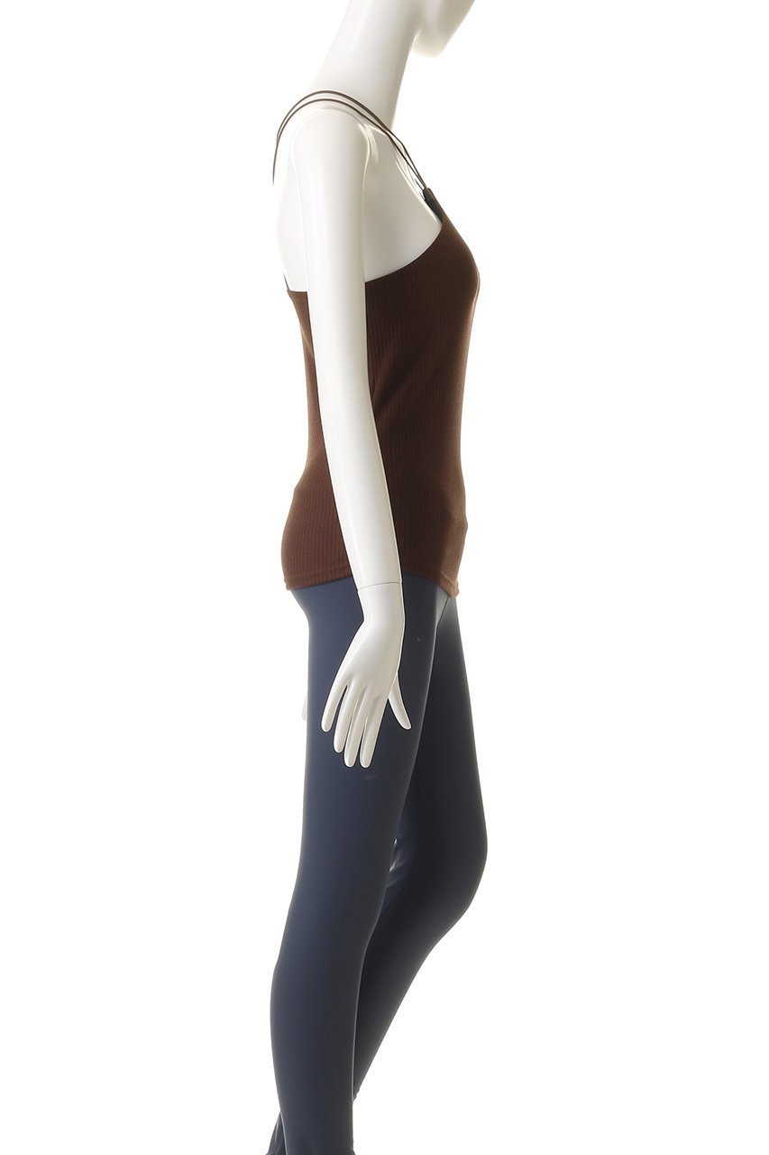 【ジュリエ/Julier】のリブクロスキャミソール 人気、トレンドファッション・服の通販 founy(ファニー) 　ファッション　Fashion　レディースファッション　Fashion for Women　トップス・カットソー　Cut & Sew Tops　キャミソール&ノースリーブ　Camisoles & Sleeveless Tops　スポーツウェア　Functional & Stylish Sportswear　スポーツ トップス　Athletic Tops / Workout Tops / Training Shirts　キャミソール　Camisole, Spaghetti Strap Top　スポーツ　Sports, Activewear　ヨガ　Yoga, Yoga Wear　ワーク　Workwear, Utility Style　新作・新入荷　New Arrivals / New In　other-3|ID: prp329100004699926 ipo3291000000033936280