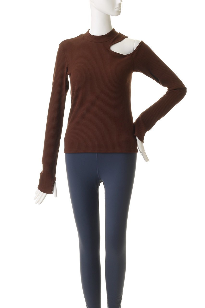【ジュリエ/Julier】のリブロングスリーブプルオーバー 人気、トレンドファッション・服の通販 founy(ファニー) 　ファッション　Fashion　レディースファッション　Fashion for Women　トップス・カットソー　Cut & Sew Tops　カジュアルプルオーバー・ニットトップス　Pullovers & Knit Tops / Casual Pullovers　スポーツウェア　Functional & Stylish Sportswear　スポーツ トップス　Athletic Tops / Workout Tops / Training Shirts　インナー　Innerwear　カッティング　Cutting Detail　スポーツ　Sports, Activewear　モックネック　Mock Neck, Short Turtleneck　ワーク　Workwear, Utility Style　新作・新入荷　New Arrivals / New In　other-2|ID: prp329100004699928 ipo3291000000033936295