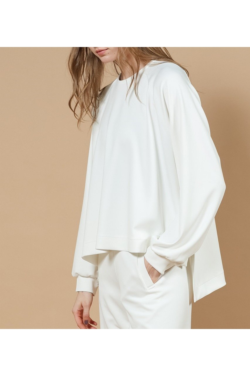 【ジュリエ/Julier】のプランプストレッチラージトップス 人気、トレンドファッション・服の通販 founy(ファニー) 　ファッション　Fashion　レディースファッション　Fashion for Women　トップス・カットソー　Cut & Sew Tops　スポーツウェア　Functional & Stylish Sportswear　スポーツ トップス　Athletic Tops / Workout Tops / Training Shirts　スポーツ　Sports, Activewear　スリット　Slit, Slit Detail　スリーブ　Sleeve, Long Sleeve / Short Sleeve　ヨガ　Yoga, Yoga Wear　ワーク　Workwear, Utility Style　新作・新入荷　New Arrivals / New In　other-8|ID: prp329100004699930 ipo3291000000033936324