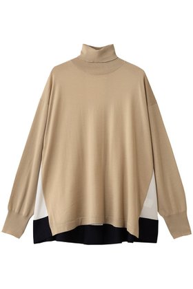 【アダワス/ADAWAS】 EXTRAFINE メリノウール タートル-ネック人気、トレンドファッション・服の通販 founy(ファニー) ファッション Fashion レディースファッション Fashion for Women トップス・カットソー Cut & Sew Tops ニット Knit Tops & Sweaters カジュアルプルオーバー・ニットトップス Pullovers & Knit Tops / Casual Pullovers コンビ Combo, Combination Style シンプル Simple, Minimal タートル Turtleneck, Turtle Collar タートルネック Turtleneck, High Neck フレア Flare, Flared 新作・新入荷 New Arrivals / New In |ID:prp329100004699936