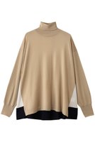 【アダワス/ADAWAS】のEXTRAFINE メリノウール タートル-ネック 人気、トレンドファッション・服の通販 founy(ファニー) ファッション Fashion レディースファッション Fashion for Women トップス・カットソー Cut & Sew Tops ニット Knit Tops & Sweaters カジュアルプルオーバー・ニットトップス Pullovers & Knit Tops / Casual Pullovers コンビ Combo, Combination Style シンプル Simple, Minimal タートル Turtleneck, Turtle Collar タートルネック Turtleneck, High Neck フレア Flare, Flared 新作・新入荷 New Arrivals / New In |ID:prp329100004699936