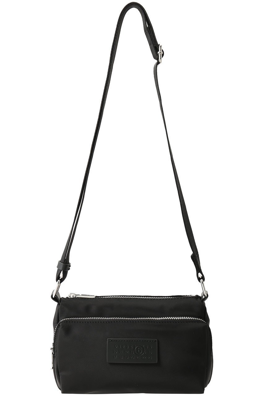 【エムエム6 メゾン マルタン マルジェラ/MM6 Maison Martin Margiela】の【UNISEX】ナイロン クロスボディ バッグ インテリア・キッズ・メンズ・レディースファッション・服の通販 founy(ファニー) 　ファッション　Fashion　レディースファッション　Fashion for Women　バッグ　Bags　ポーチ&ミニバッグ　Pouches & Mini Bags　ユニセックス　Unisex, Genderless　コンパクト　Compact, Small Size　スマート　Smart, Elegant　旅行　Travel　ブラック|ID: prp329100004699939 ipo3291000000035970216