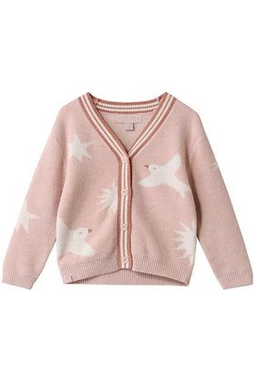 【ベアフットドリームス/BAREFOOT DREAMS / KIDS】 【Kids】コージーシックウルトラライト スパロウ カーディガン人気、トレンドファッション・服の通販 founy(ファニー) ファッション Fashion キッズファッション Fashion for Kids アウター Coat Outerwear /Kids おすすめ Recommended / Our Picks カーディガン Cardigan, Knitwear ギフト プレゼント Gift / Present ストライプ Stripe, Striped Pattern モチーフ Motif, Design Theme 新作・新入荷 New Arrivals / New In |ID:prp329100004699940